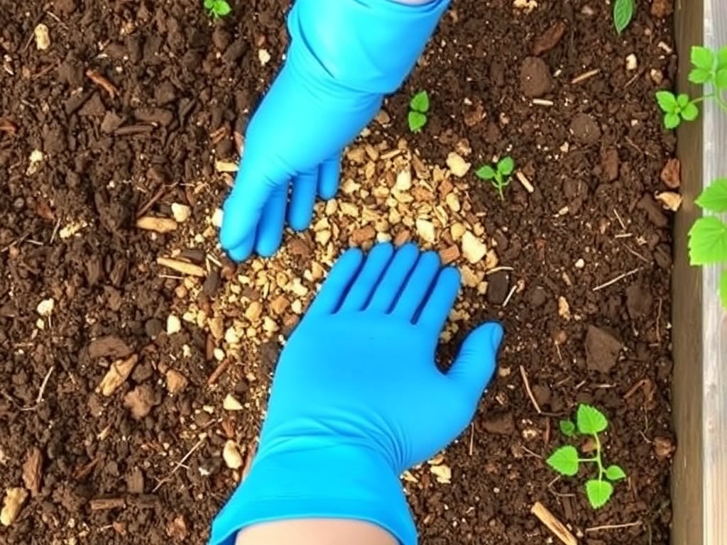 preparing garden soil