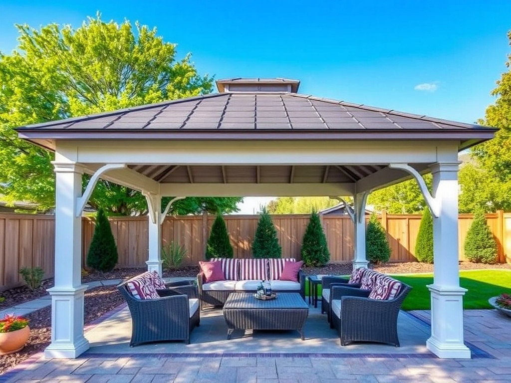 backyard gazebo structure