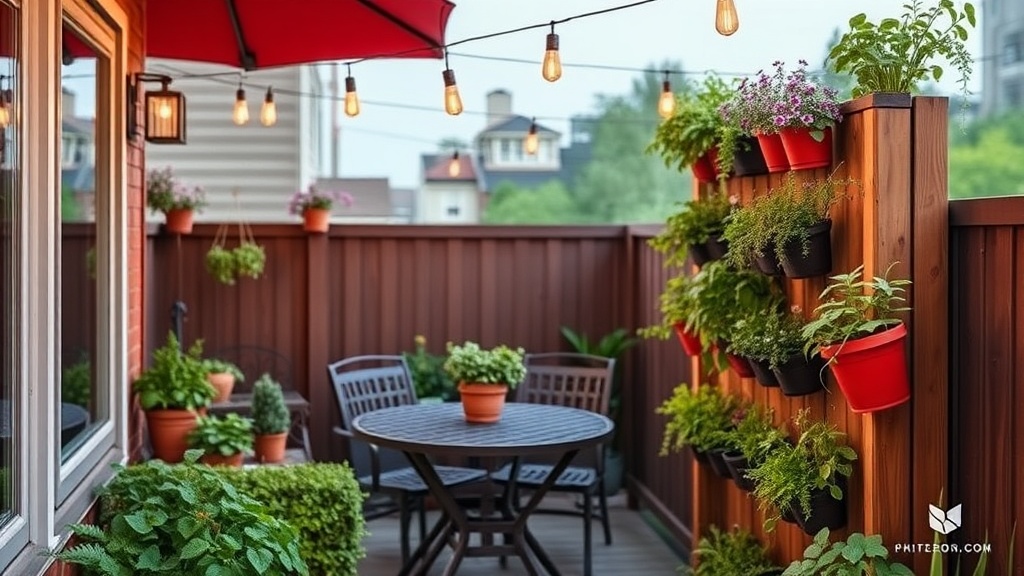 Transform Your Patio with Vertical Herb Gardens