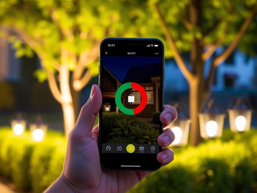 smart outdoor lights patio