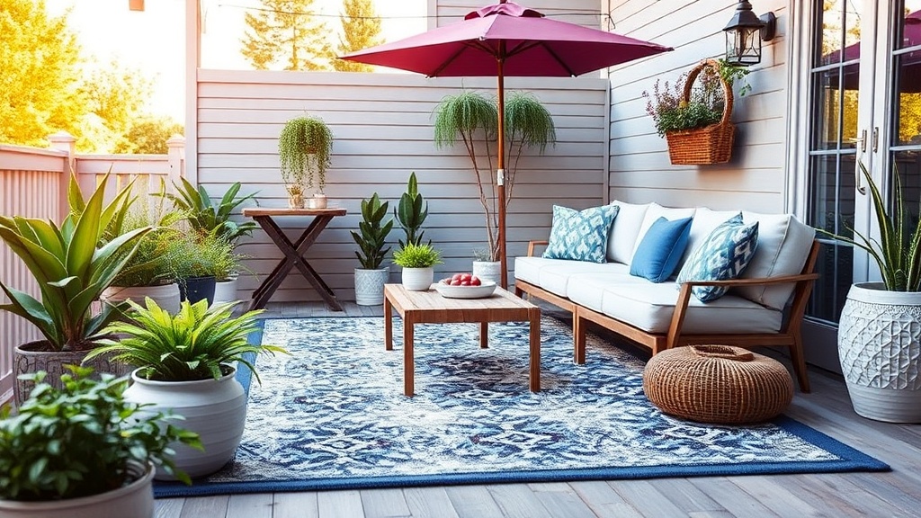 Why Your Outdoor Rug is a Game Changer for Small Patios