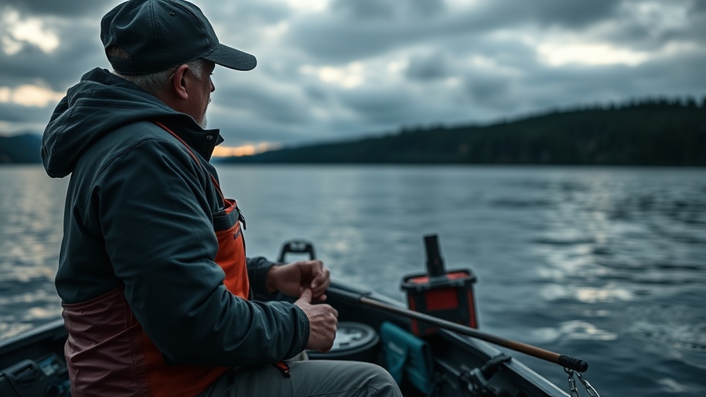 Preparing for a Perfect Day of Fishing on the Manicouagan