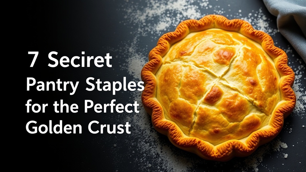 7 Secret Pantry Staples for the Perfect Golden Crust