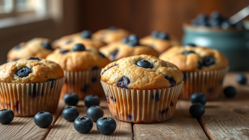 Sunday Morning Blueberry Muffins: A Love Story in Every Batch