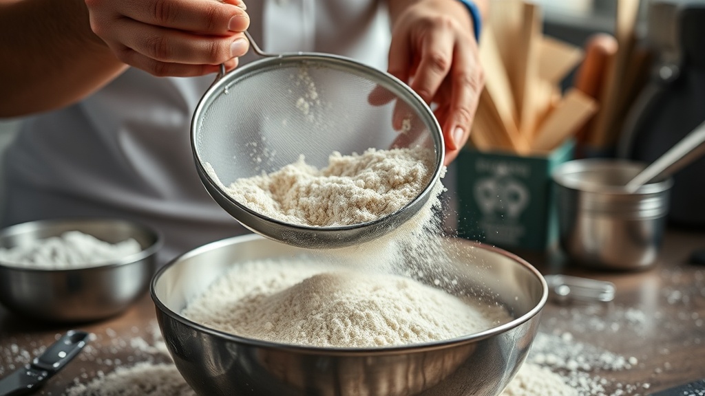 Why You Should Sift Your Dry Ingredients Together