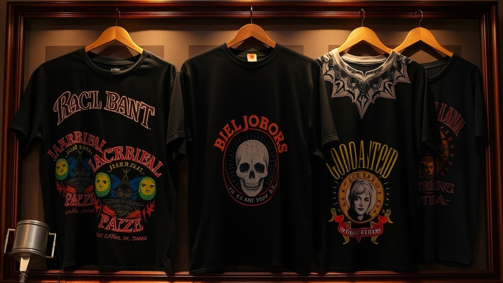 How to Properly Frame and Display Your Vintage Band T-Shirt Collection