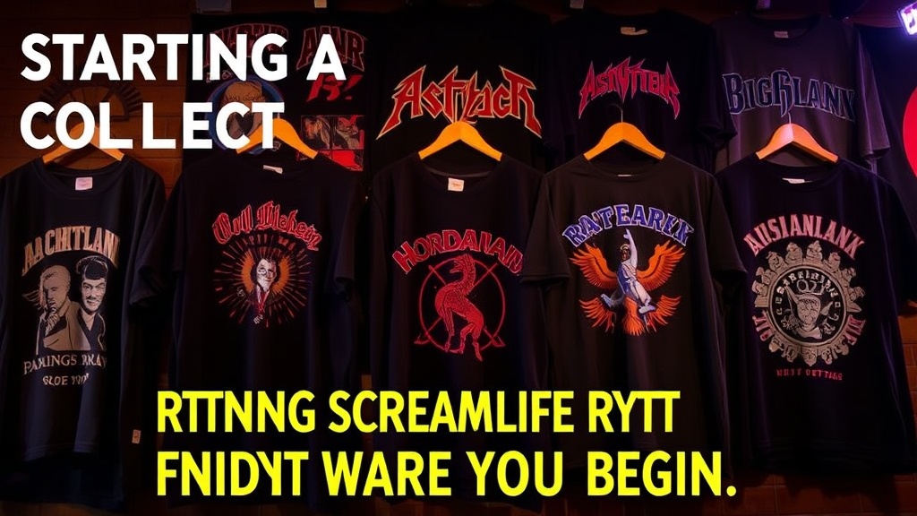 Starting a Band Shirt Collection When You Don't Know Where to Begin