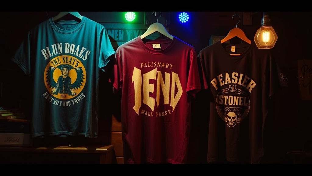 Why Your Vintage Band Tee Collection Needs Specialized Lighting