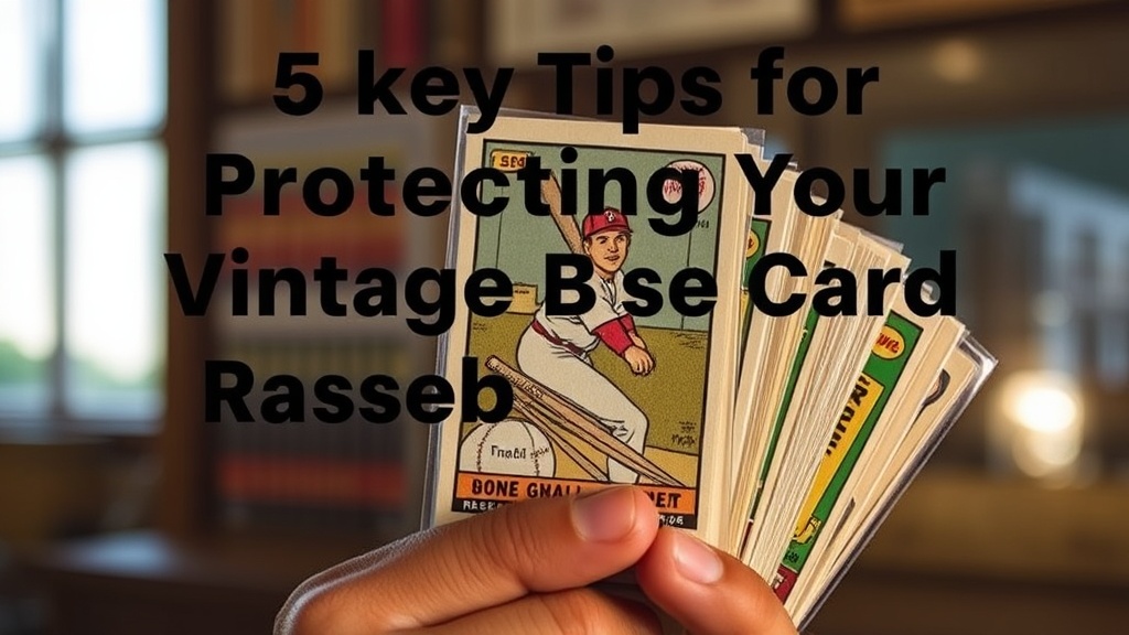 5 key Tips for Protecting Your Vintage Baseball Card Collection