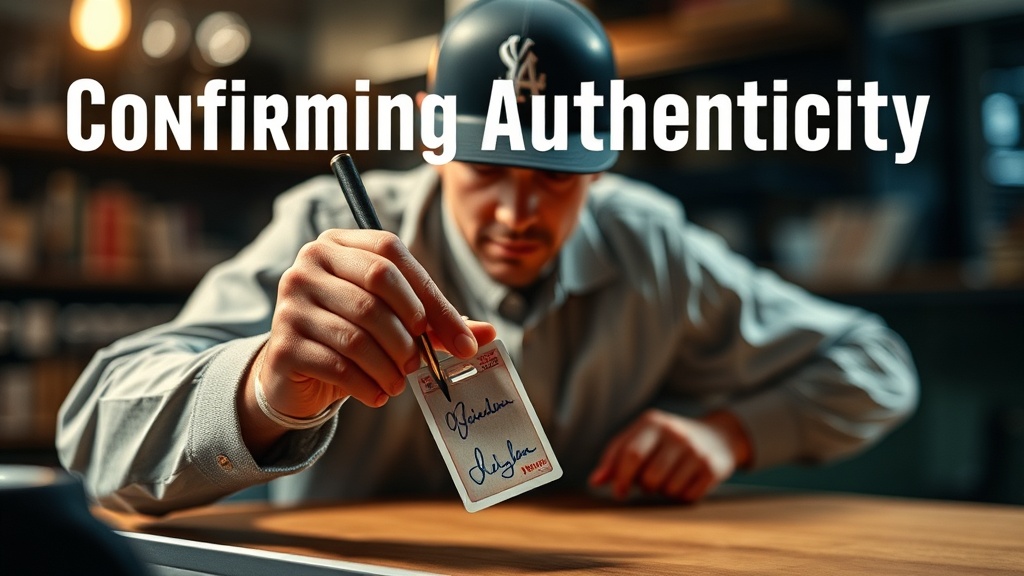 Confirming Authenticity: Your Handbook for Autographed Baseball Cards
