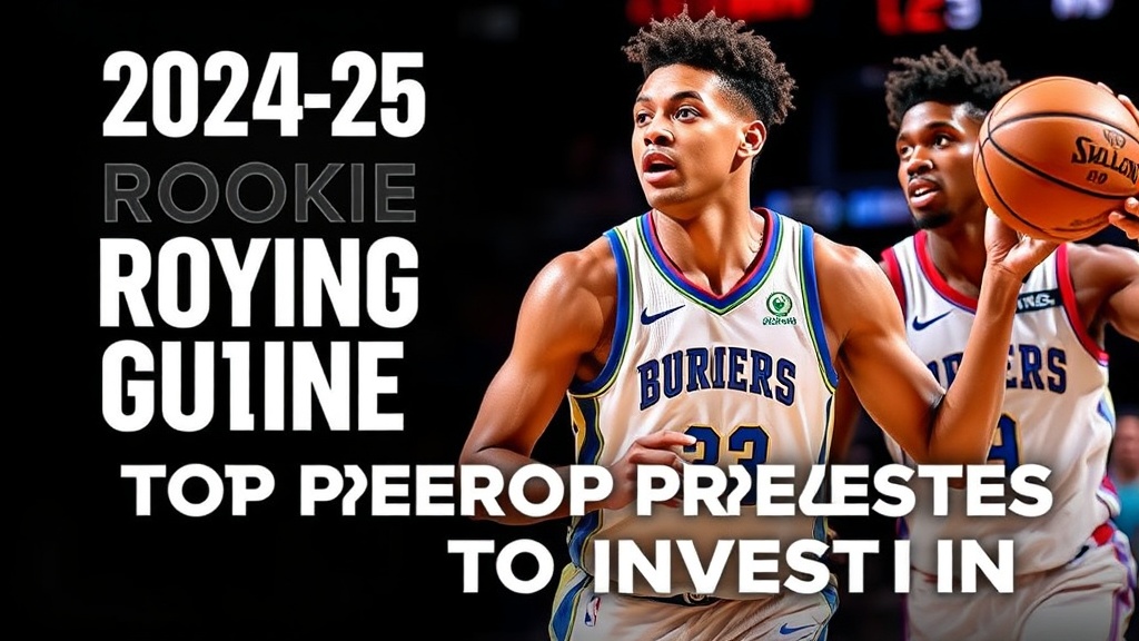 2024-25 NBA Rookie Card Buying Guide: Top Prospects to Invest In