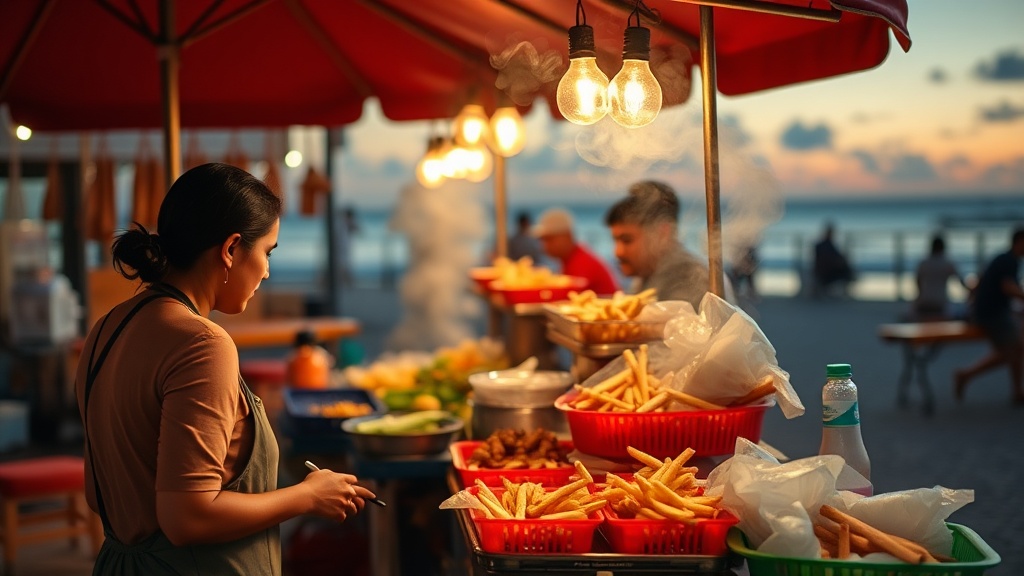 How to Find the Best Local Street Food Near the Beach