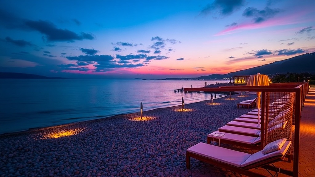 What to Know Before Booking a Mediterranean Beach Club Bed