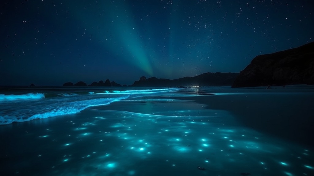 What Makes Bioluminescent Beaches Glow Like Starlight After Dark?