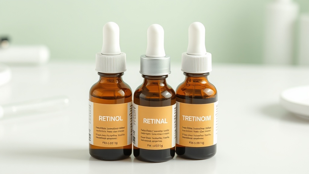 Retinol vs Retinal vs Tretinoin: The Actual Differences