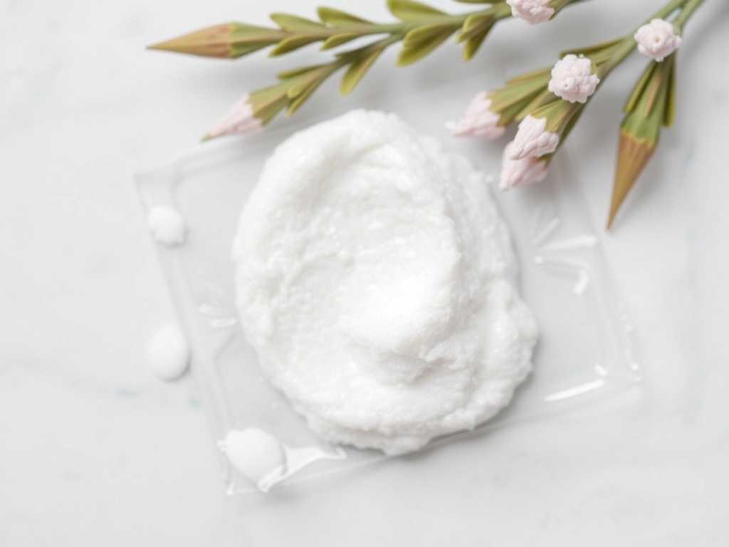 soft exfoliator scrub with gentle scrub texture