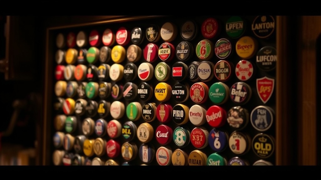 5 Creative Ways to Display Your Beer Bottle Cap Collection