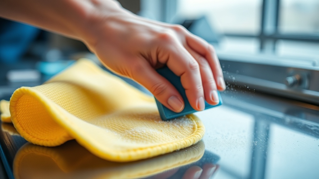 Using Microfiber Cloths for Dusting Metal Caps