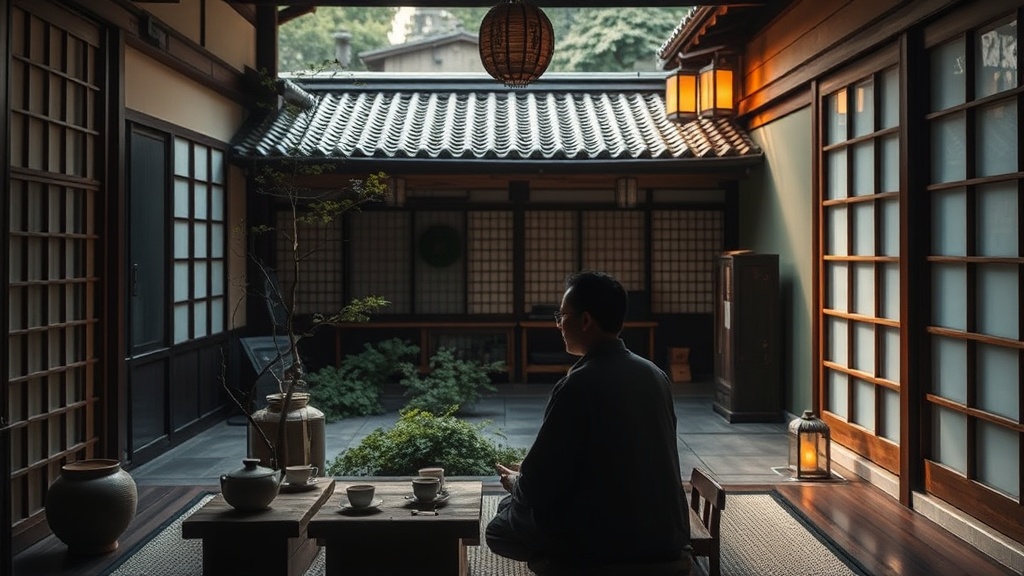 A Slow Morning Spent with Tea in a Kyoto Machiya