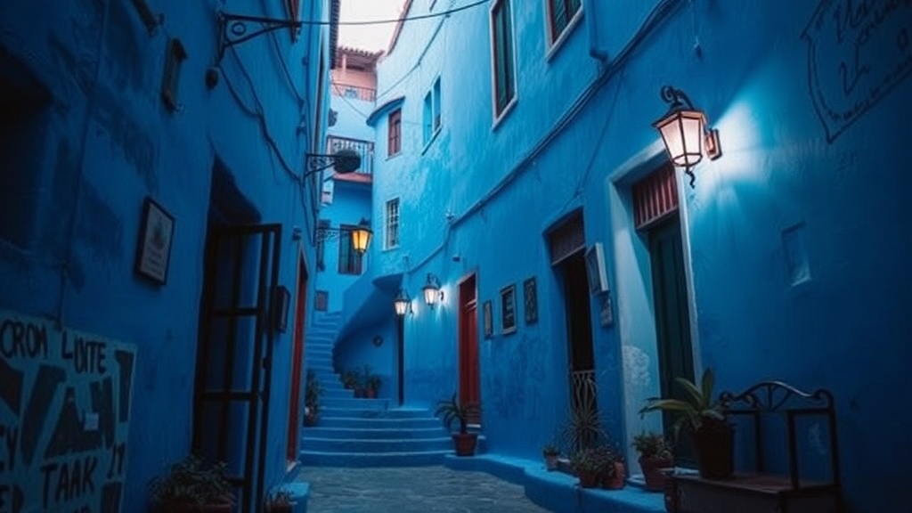 Lost in the Blue Alleys of Chefchaouen