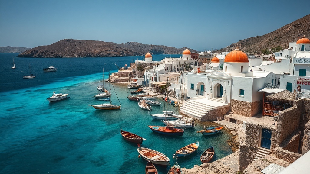 The Logistics of Island Hopping in the Cyclades