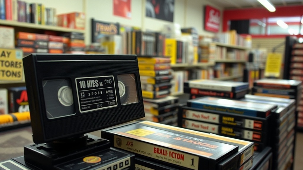 Finding High-Quality VHS Tapes at Thrift Stores and Garage Sales