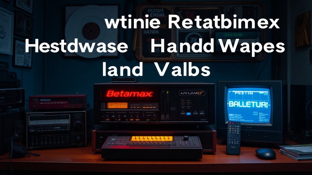 Finding Reliable Betamax Hardware and Tapes in a VHS World