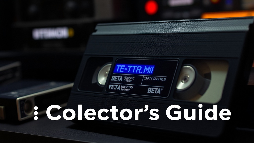 How to Clean and Restore Beta Tapes: A Collector's Guide