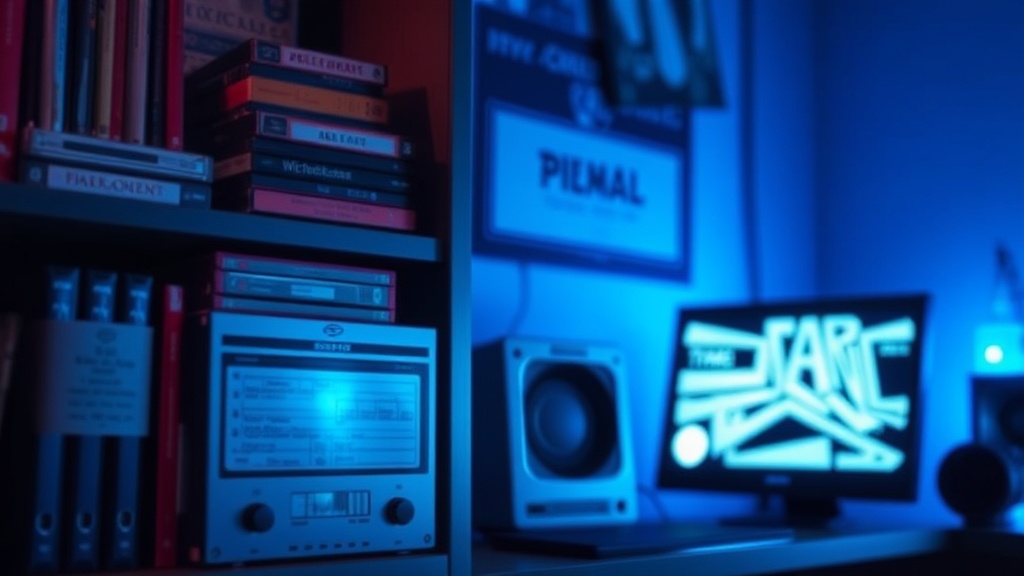 Organizing Your Retro Media Collection with Custom Labels