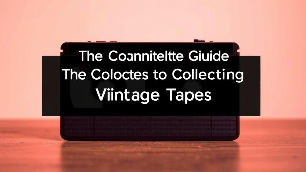 The Complete Guide to Collecting Vintage Beta Tapes