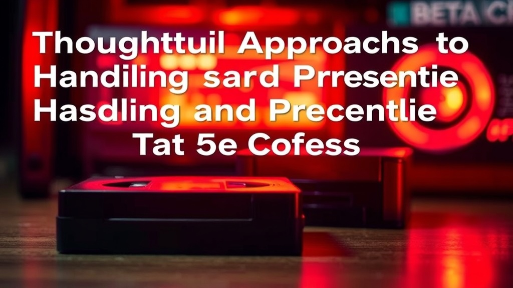 Thoughtful Approaches to Handling and Presenting Your Beta Tape Collection