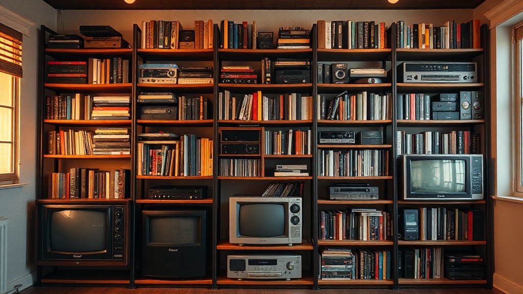 Why Your Vintage Media Collection Needs Specialized Shelving