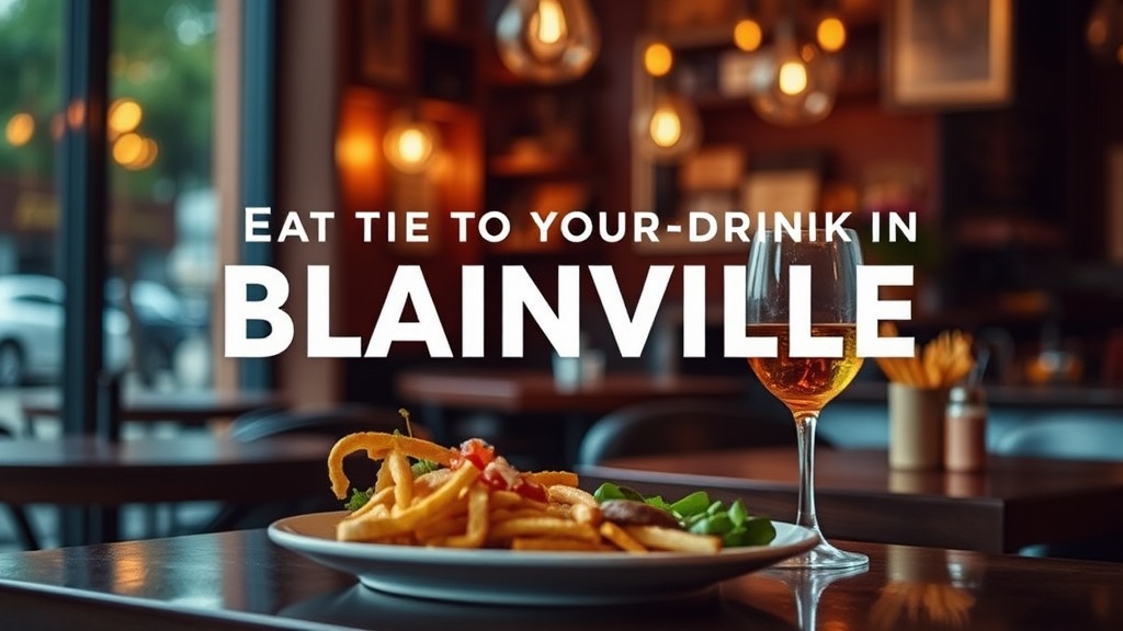 Where to Eat and Drink in Blainville: Your Neighborhood Dining Hit List