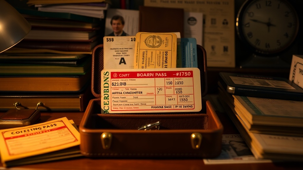 Organizing Your Vintage Boarding Pass Collection