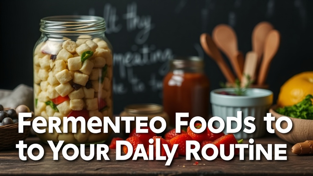 Why You Should Add Fermented Foods to Your Daily Routine