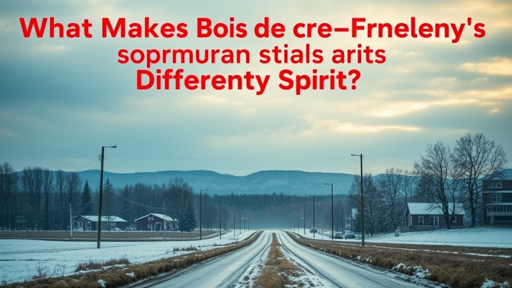 What Makes Bois-des-Filion's Community Spirit Different from Other Quebec Towns?