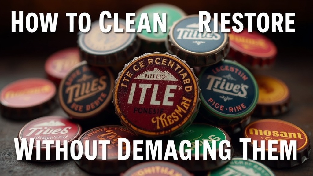How to Clean and Restore Vintage Bottle Caps Without Damaging Them