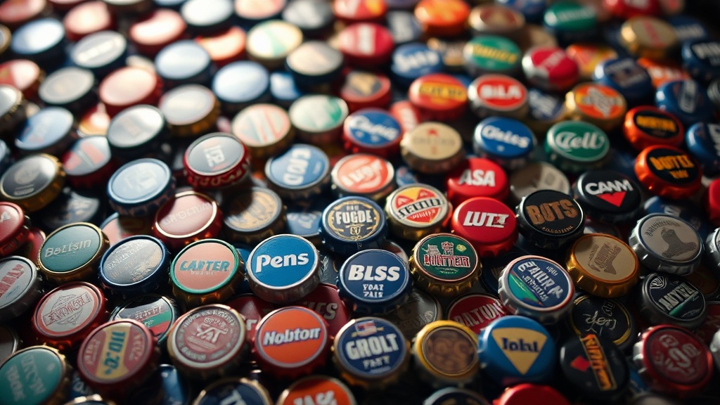 What's the Best Way to Arrange a Bottle Cap Collection for Maximum Impact?