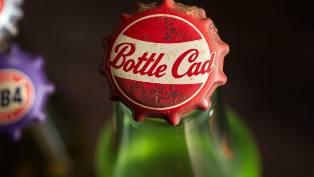 Why Do Certain Vintage Bottle Caps Lose Their Color?