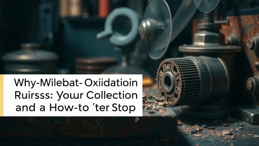 Why Metal Oxidation Ruins Your Collection and How to Stop It