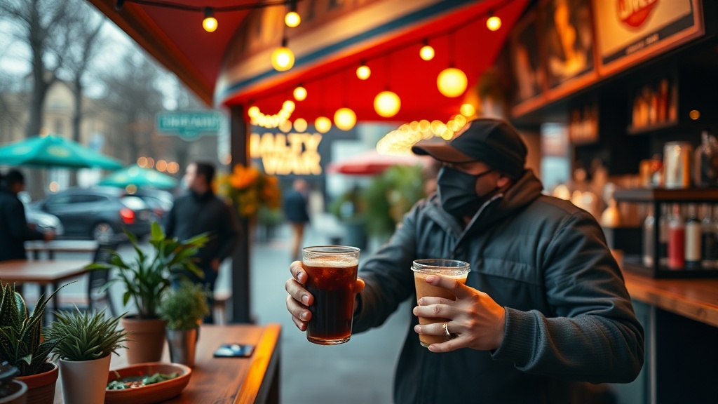 Grab a Fresh Local Brew for Your Morning Walk