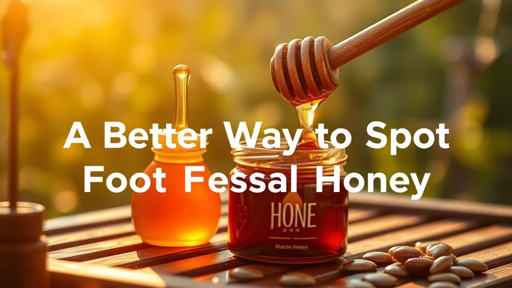 A Better Way to Spot Fresh Local Honey