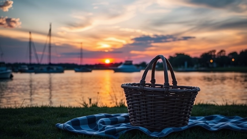Grab a Picnic Basket for a Sunset at Marina Park