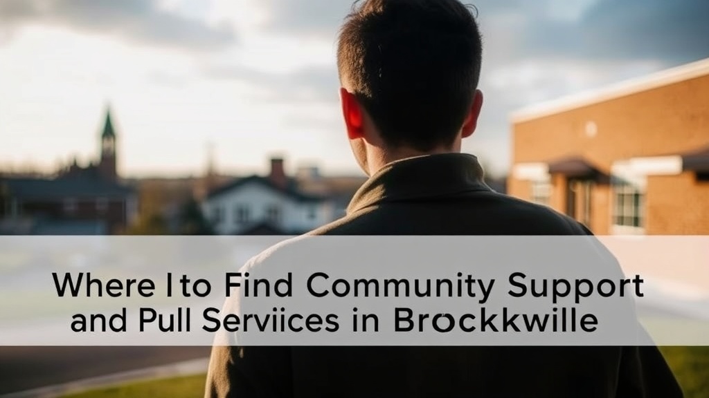 Where to Find Community Support and Public Services in Brockville