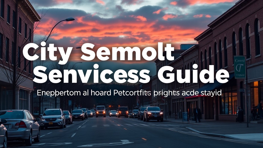 Bromont City Services Guide: Everything Residents Need to Know
