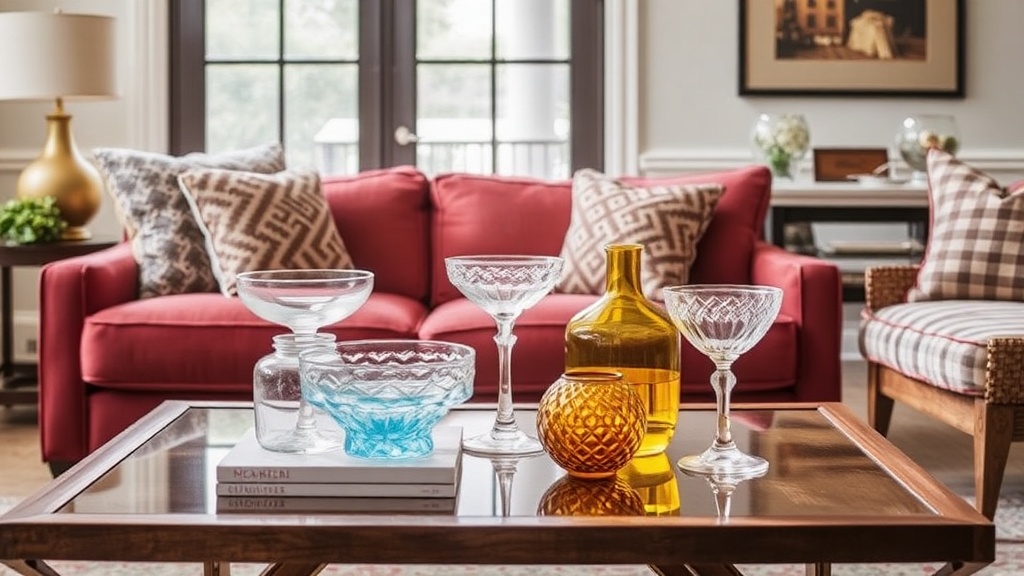 6 Thrifted Glassware Finds That Elevate Your Coffee Table