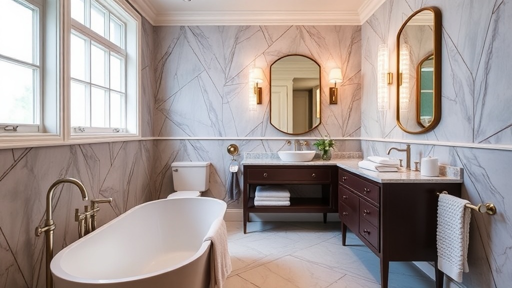 Elevate Your Bathroom with High-End Accents and Small Upgrades