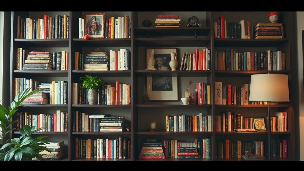How to Style Your Bookshelves Like a Designer on a Budget