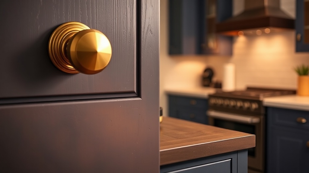 Why You Should Swap Your Basic Metal Hardware for Brass Knobs