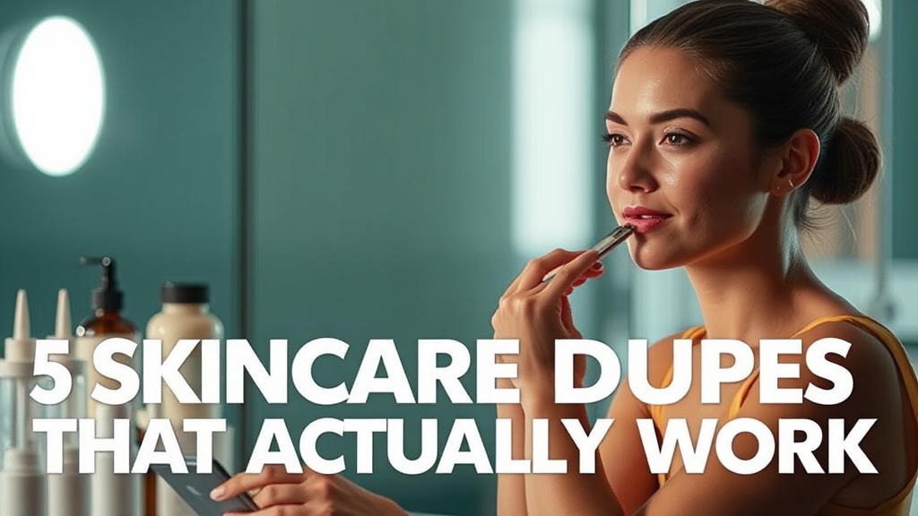 5 High-End Skincare Dupes That Actually Work